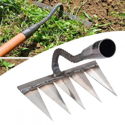 Železná záhradnícka motyka