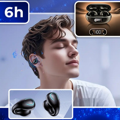Bluetooth bezdrôtové slúchadlá s mikrofónom – EarClip