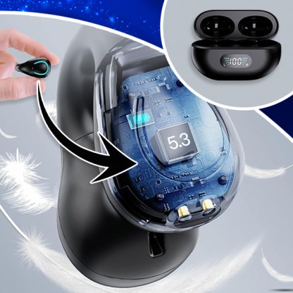 Bluetooth bezdrôtové slúchadlá s mikrofónom – EarClip