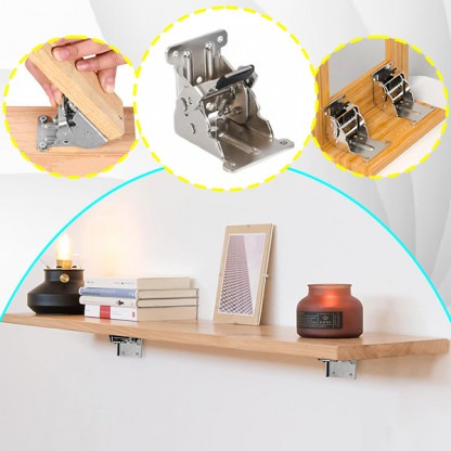 4x Skladací držiak s bezpečnostnou poistkou – FoldSafe