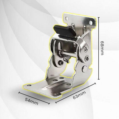 4x Skladací držiak s bezpečnostnou poistkou – FoldSafe