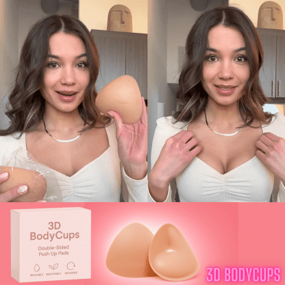 3D Vložky na zdvih pŕs - BodyCups