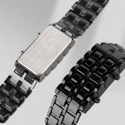 Digitálny LED náramkový hodinky - TechTime