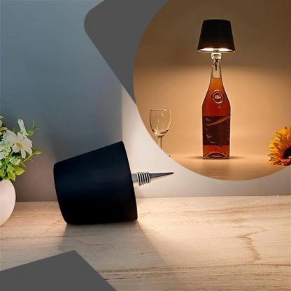 Elegantná bezdrôtová svetlá na fľaše - GlowBottle