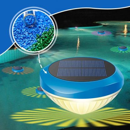 Plávajúce Viacfarebné Svetlá - SolarFloat