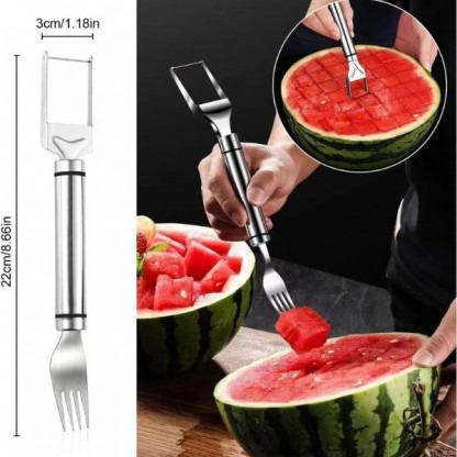 4x Krájač a vidlička na melón – SliceFork